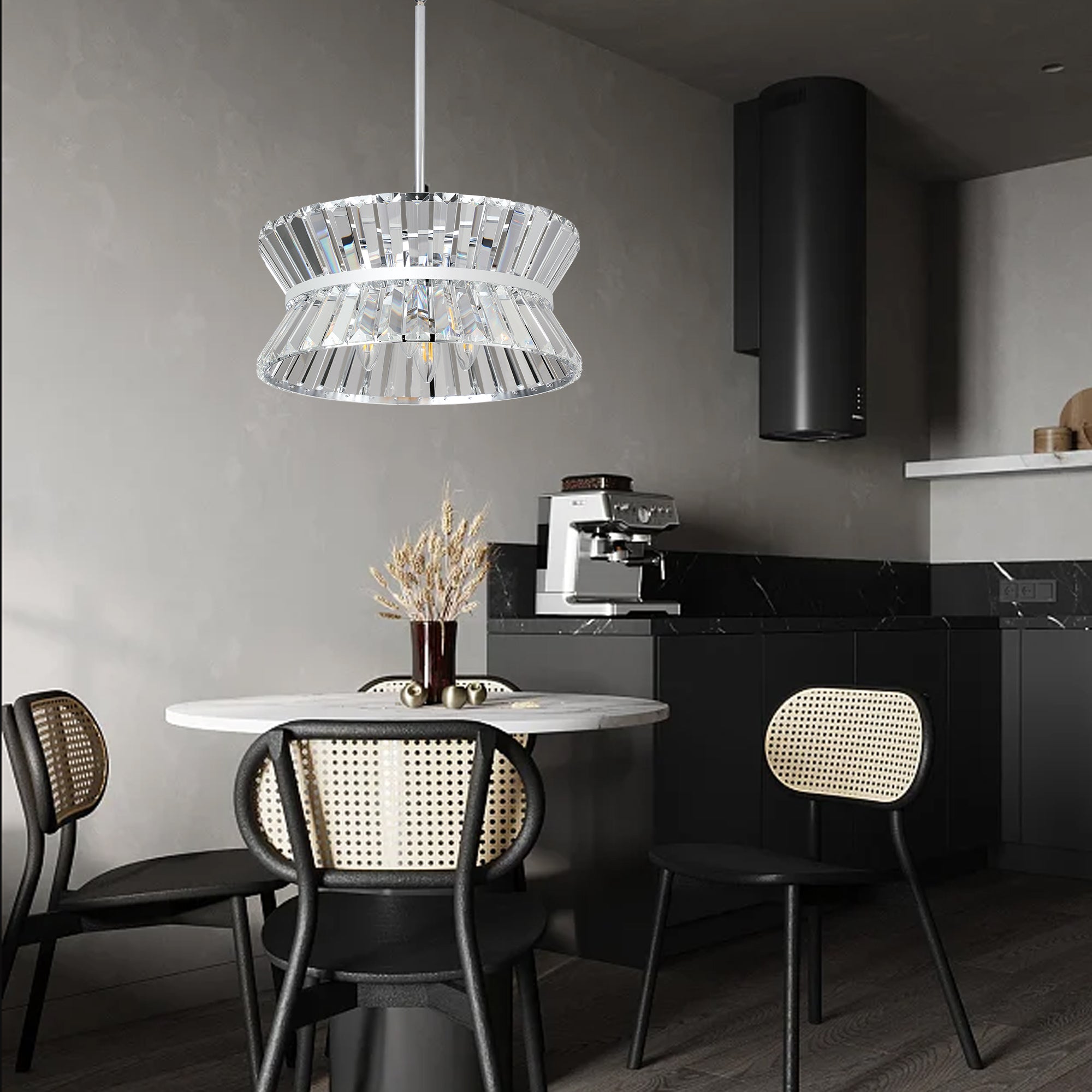 evoltleds Crystal Elegance Chandelier eprolo customizable chandeliers designer lighting elegant home lighting energy-efficient chandeliers high-end chandeliers luxury chandeliers smart chandeliers