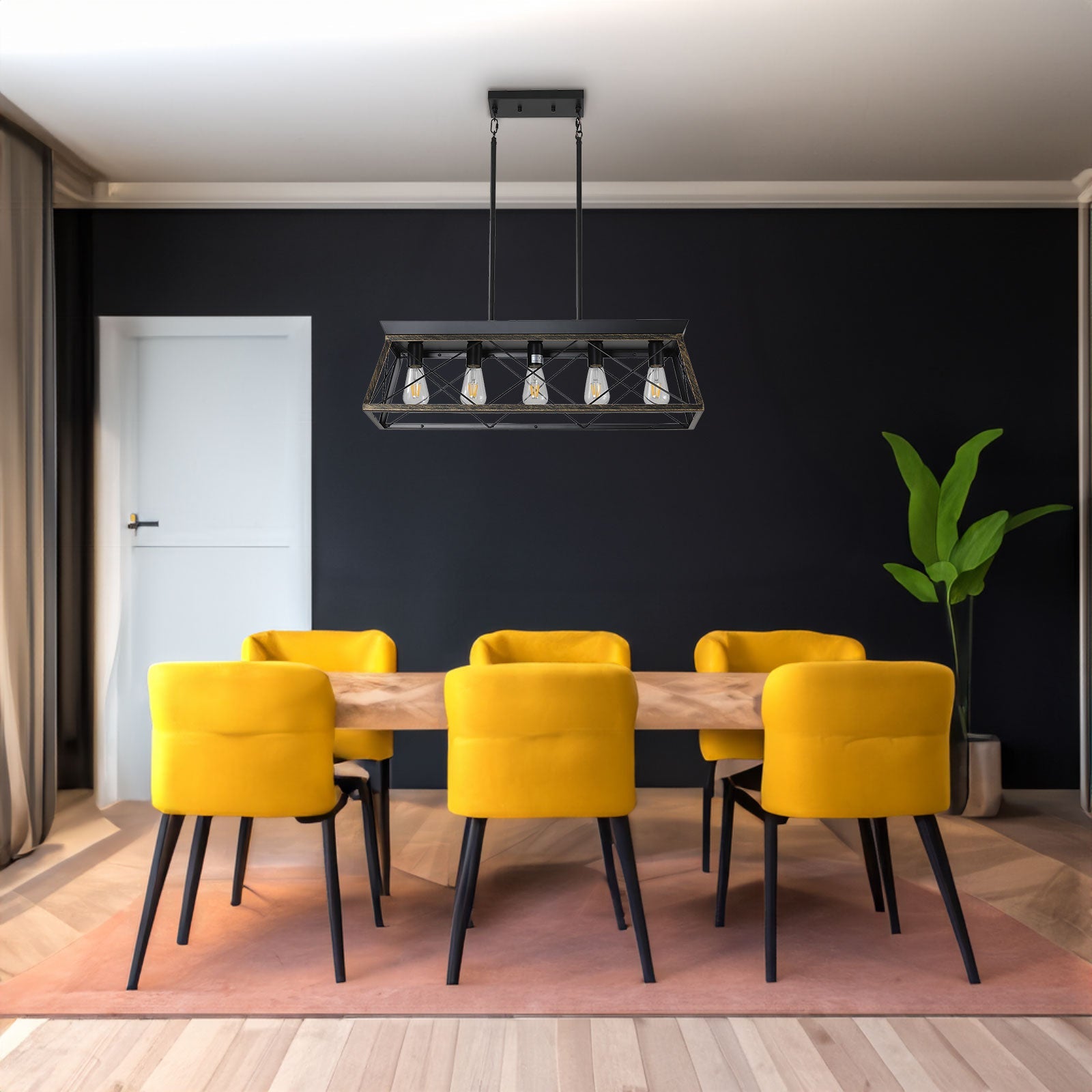 evoltleds Antique Golden Black Iron Pendant Ceiling Light eprolo customizable chandeliers designer lighting elegant home lighting energy-efficient chandeliers high-end chandeliers luxury chandeliers smart chandeliers