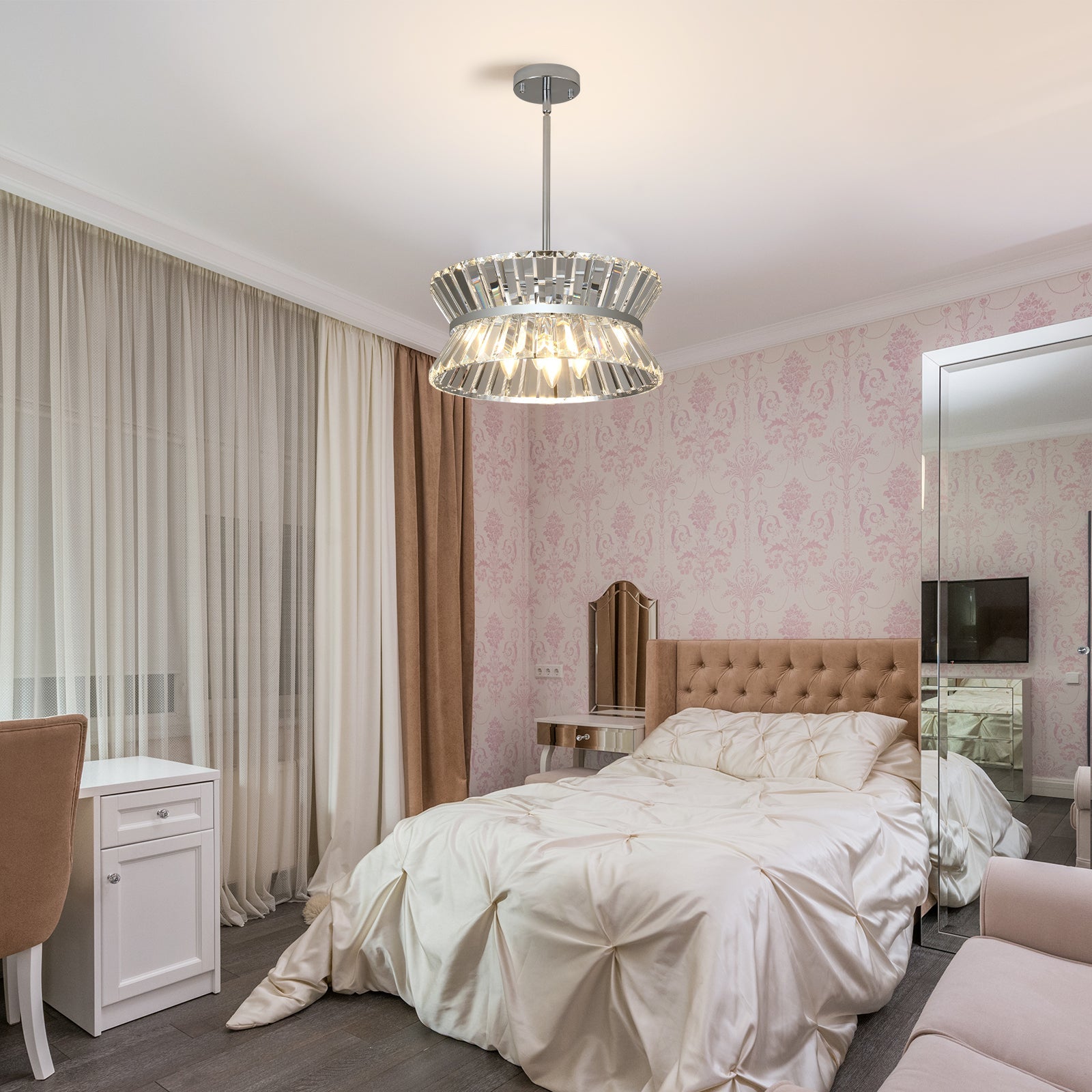evoltleds Crystal Elegance Chandelier eprolo customizable chandeliers designer lighting elegant home lighting energy-efficient chandeliers high-end chandeliers luxury chandeliers smart chandeliers