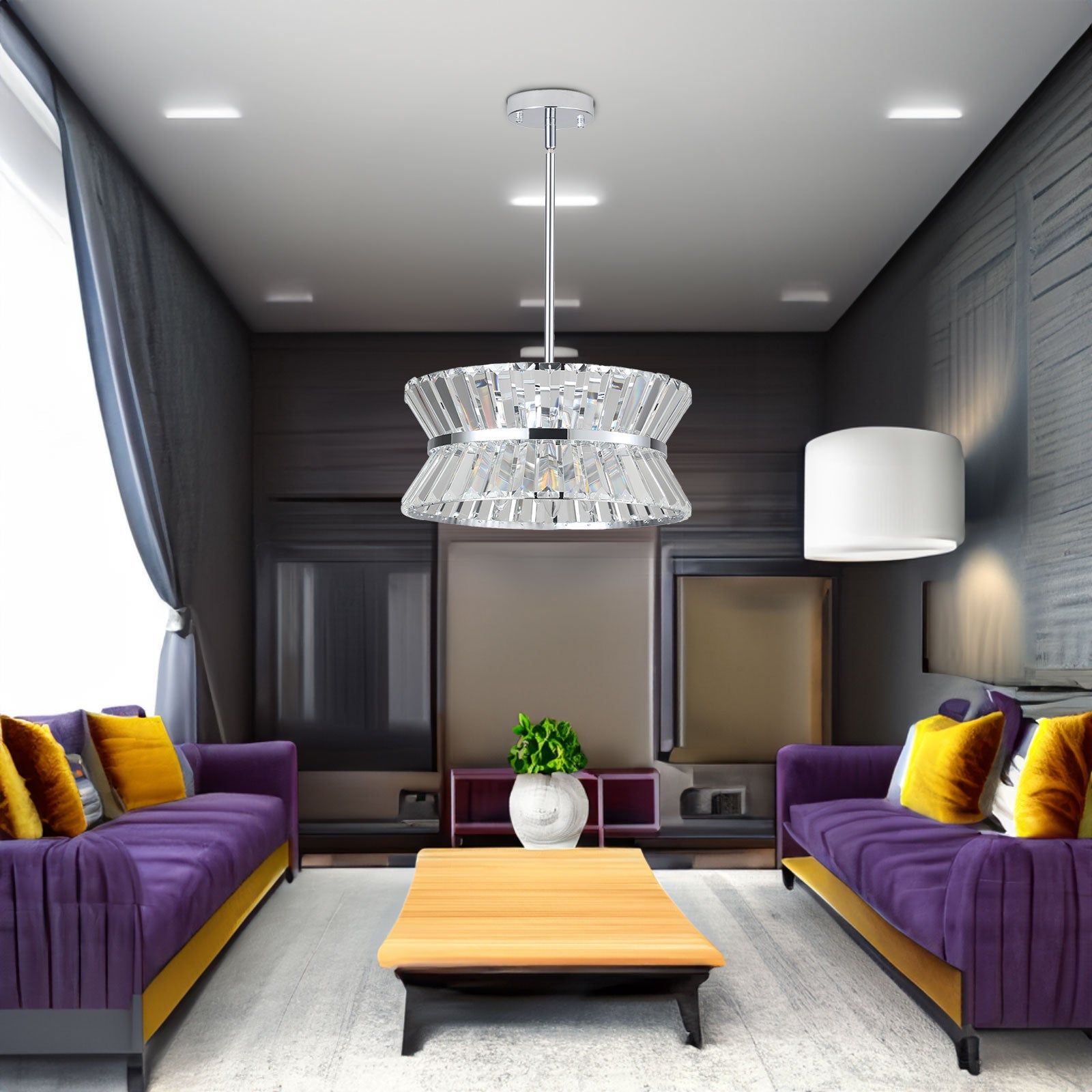 evoltleds Crystal Elegance Chandelier eprolo customizable chandeliers designer lighting elegant home lighting energy-efficient chandeliers high-end chandeliers luxury chandeliers smart chandeliers