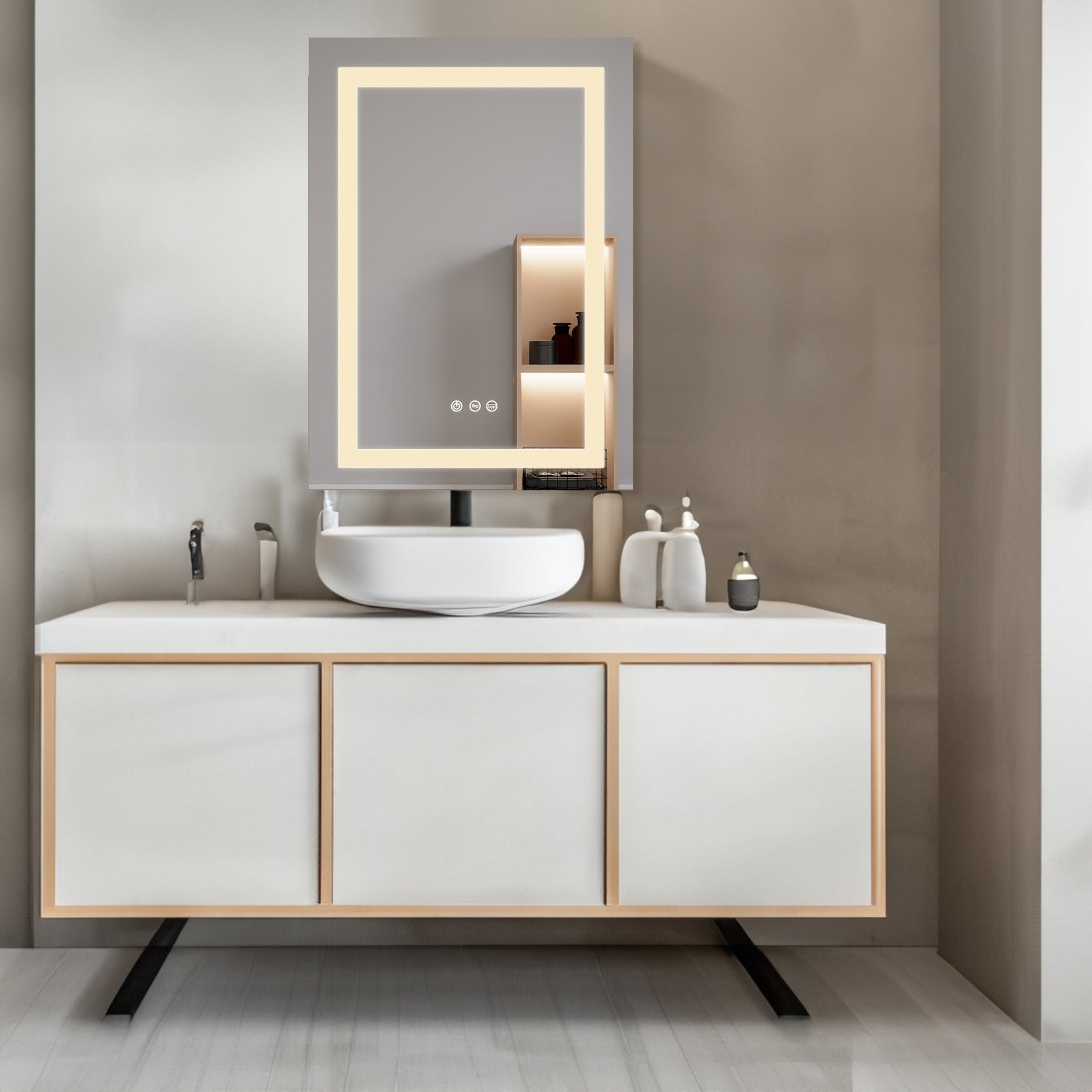 Luxe Reflection LED Medicine Cabinet - evoltleds