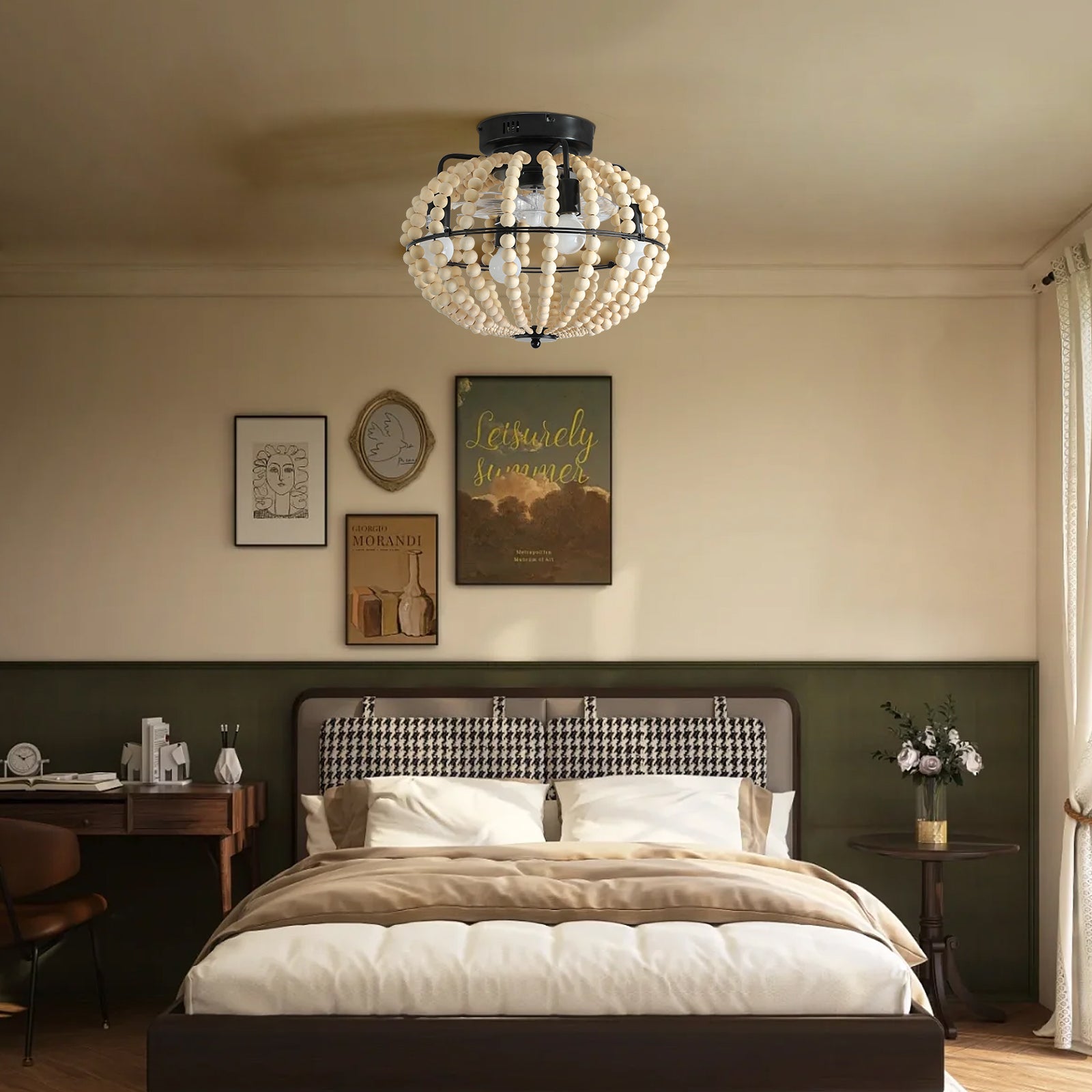 Modern White Iron Boho Chandelier - evoltleds