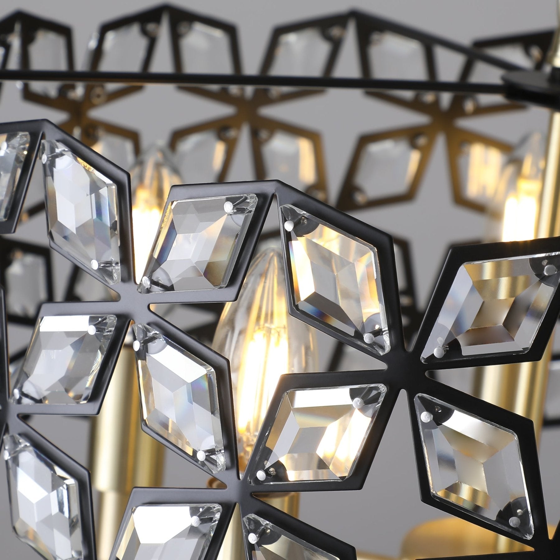 Radiant Crystal Round Chandelier - evoltleds