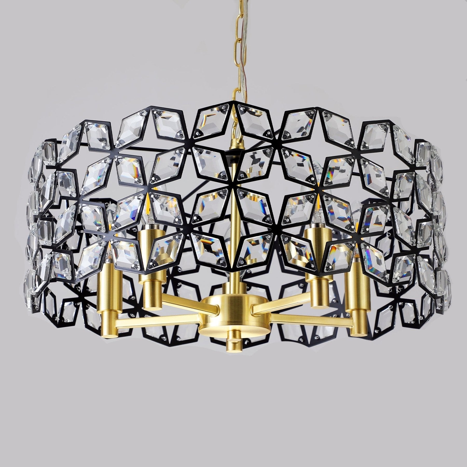 Radiant Crystal Round Chandelier - evoltleds