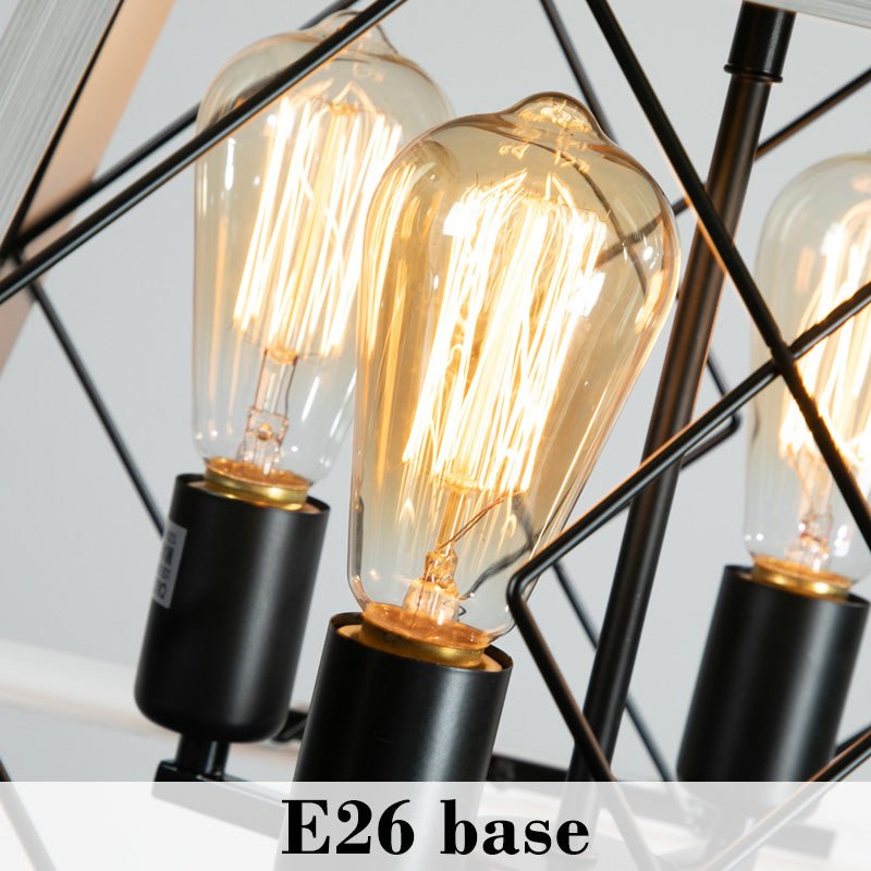 Traditional White Metal Pendant Ceiling Light - evoltleds